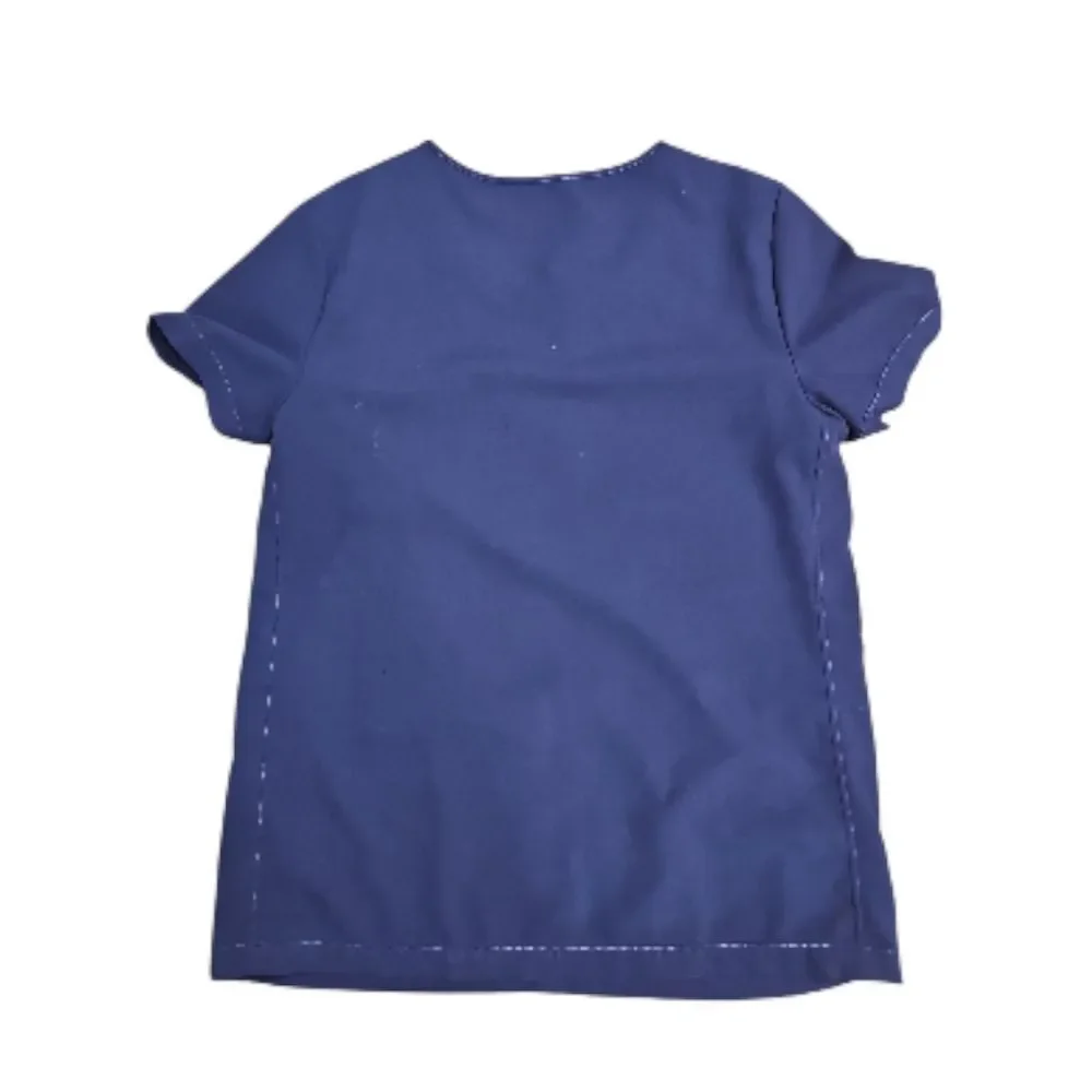 Figs Womens Technical Collection Navy Blue Rama Crewneck Size S Medical Clean